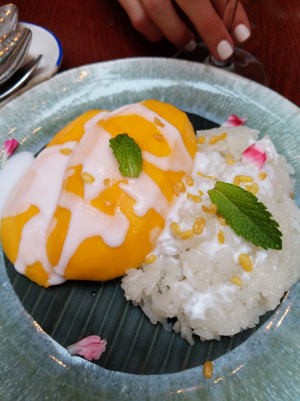 Mango sticky rice