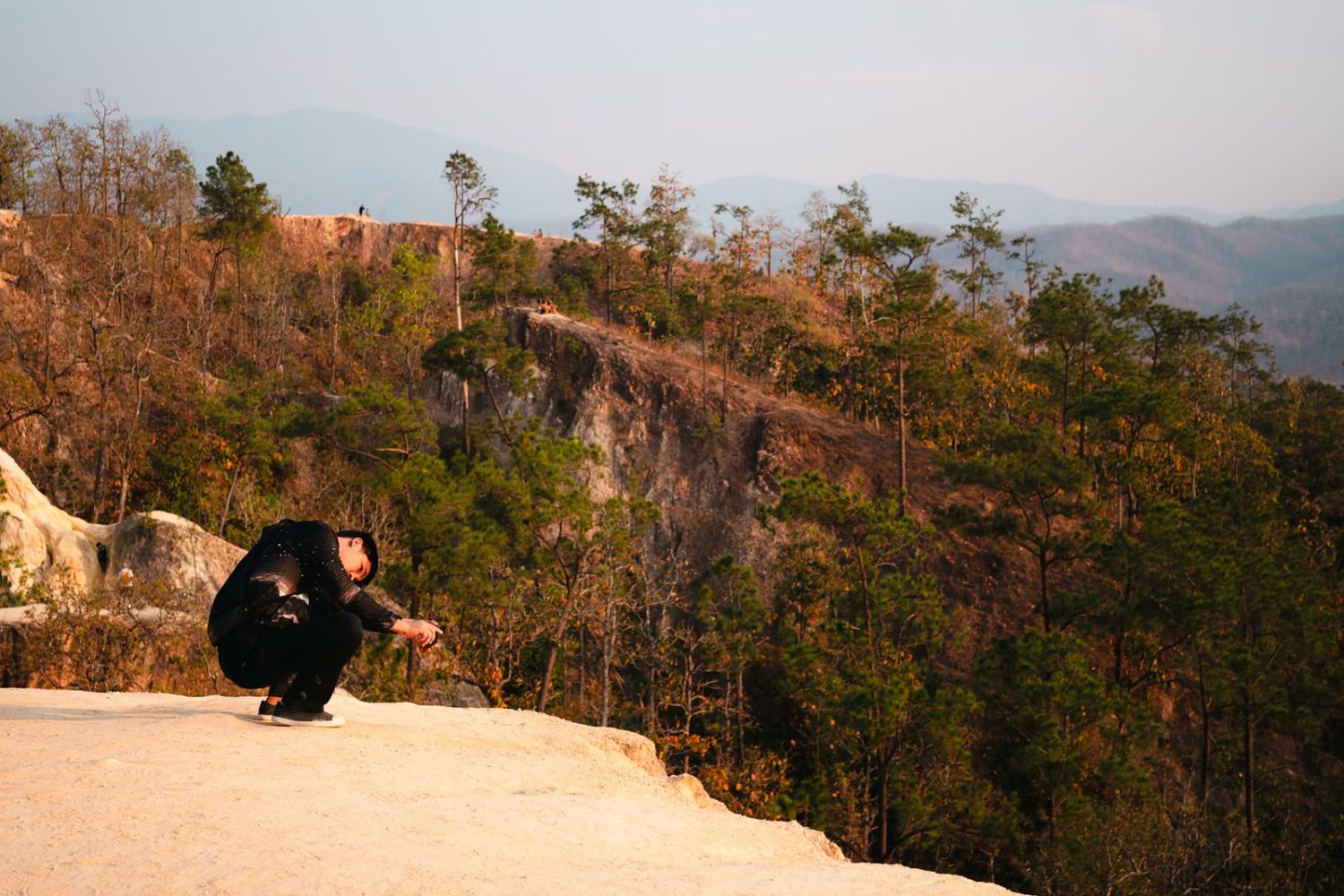 Mountain road near Pai