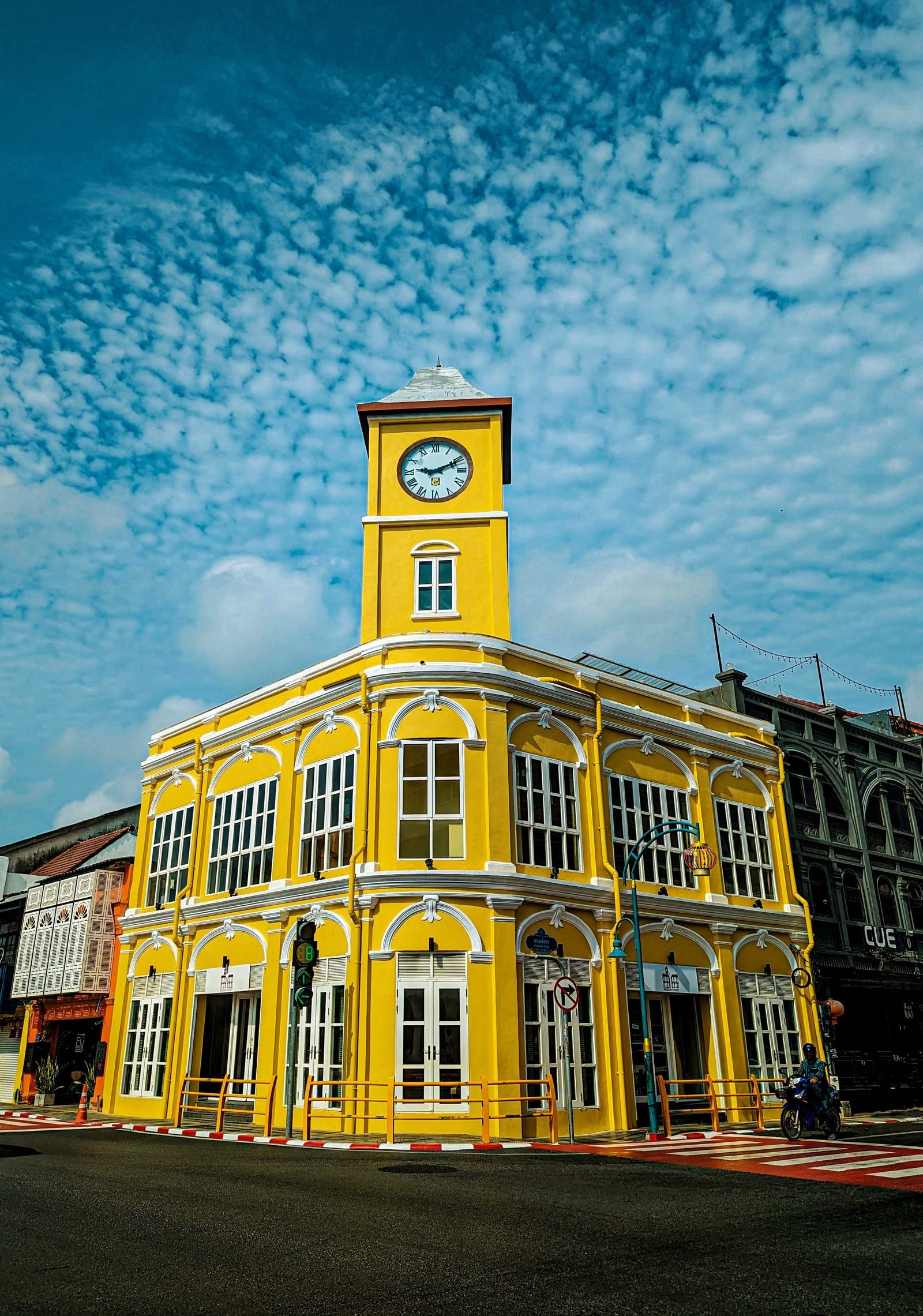 Sino-Portuguese shophouses in Phuket Old Town