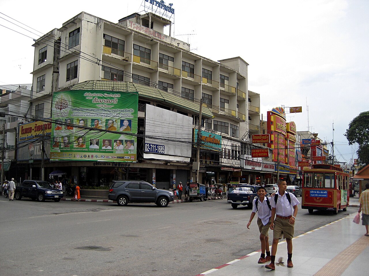 Korat night bazaar