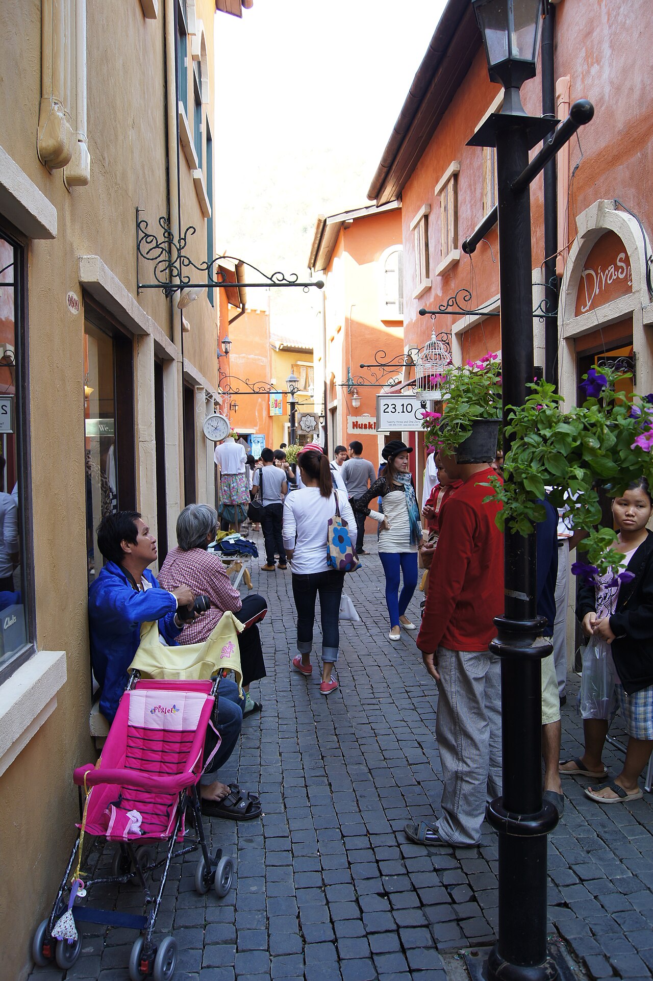 Palio Italian village