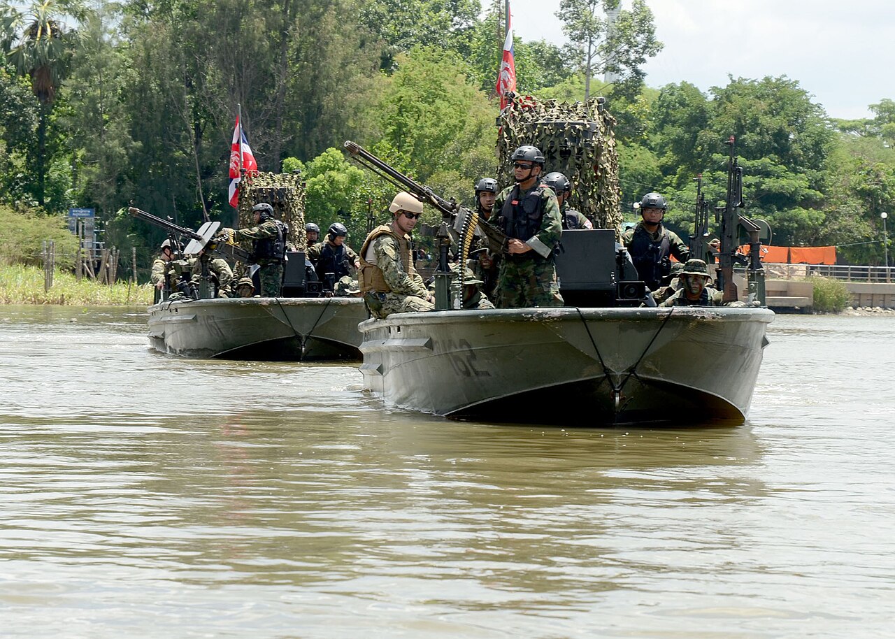 White-water rafting on the Nakhon Nayok River